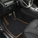 Z&C MAXTECH Toyota Corolla Hybrid E210 2019–2023 Uyumlu Araca Özel Tam Takım Eva Oto Paspas Seti St - Siyah - Kahverengi