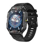 Zcwatch V0623 Outdoor Military Siyah Akıllı Saat