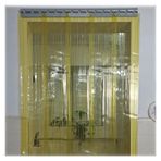 ZCXMNL Plastik Kapı Perdesi, 1,6 mm Kalınlık, 75-150 cm Şeffaf Pürüzsüz PVC Kapı Dondurucu Perdeleri Şeritler, Gömme Soğutucu, Depo, Garaj Kapıları için Yalıtım Plastik Perdeler (1,2 x 2,4 m)