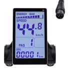 ZDDP M5 Elektrikli Bisiklet LCD Ekran Metre 24 V 36 48 60 E Scooter LCD Panel Ekran Parçaları Için Dağ Elektrikli Bisiklet (6PIN)
