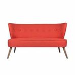 Ze10 Design Bienville Loveseat Kiremit İkili Koltuk