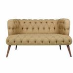 Ze10 West Monroe Loveseat Sütlü Kahve İkili Koltuk