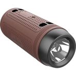 Zealot A1 Kahverengi Çok Fonksiyonlu Bluetooth Hoparlör
