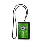 Zeayebsr 1 adet erkek çocuk cüzdanı, futbol cüzdanı, kişiye özel göğüs çantası, erkek çocuk cüzdanı, erkek çocuk cüzdanı, futbol eşantiyonu, genç, göğüs çantası, Yeşil.