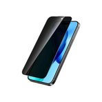 Zebana Apple iPhone 15 Plus ile Uyumlu Kılıf Tam Kaplayan Zebana Hayalet Ekran Koruyucu Siyah