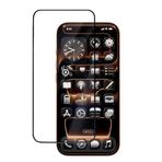 Zebana Apple iPhone 15 Plus ile Uyumlu Kılıf Zebana Explosion-Proof Cam Ekran Koruyucu Şeffaf