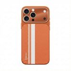 Zebana Apple iPhone 16 Pro ile Uyumlu Kılıf Zebana Rivon M-safe Kılıf (iPhone 17 Pro Max Görünümlü) Turuncu
