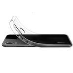 Zebana Huawei P20 Lite 2019 ile Uyumlu Kılıf Zebana Şeffaf Soft Silikon Kılıf Şeffaf