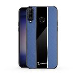 Zebana Huawei P30 Lite ile Uyumlu Kılıf Zebana Premium Deri Kılıf Mavi