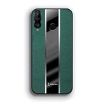 Zebana Huawei P30 Lite ile Uyumlu Kılıf Zebana Premium Deri Kılıf Yeşil