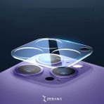 Zebana Iphone Tüm Modeller Kamera Lens Koruyucu Şeffaf Cam - İphone 15 Pro Max