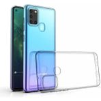 Zebana Samsung Galaxy A21S Uyumlu Kılıf Zebana Şeffaf Soft Silikon Kılıf Şeffaf