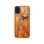 Zebana Samsung Galaxy A31 ile Uyumlu Kılıf Zebana Fionka Silikon Kılıf Kahverengi