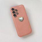 Zebana Samsung Galaxy A32 ile Uyumlu Kılıf Zebana Velvix Silikon Kılıf Rose Gold