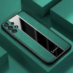 Zebana Samsung Galaxy A73 5G Yeşil Premium Deri Kılıf