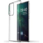 Zebana Samsung Galaxy Note 20 Ultra 5g Uyumlu Kılıf Zebana Şeffaf Soft Silikon Kılıf Şeffaf