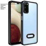 Zebana Samsung Galaxy S20 FE ile Uyumlu Kılıf Zebana Glint Silikon Kılıf Siyah