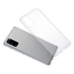 Zebana Samsung Galaxy S20 FE ile Uyumlu Kılıf Zebana Şeffaf Soft Silikon Kılıf Şeffaf