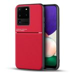 Zebana Samsung Galaxy S20 Ultra ile Uyumlu Kılıf Zebana Design Silikon Kılıf Kırmızı