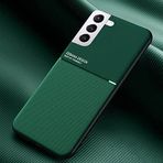 Zebana Samsung Galaxy S23 Plus ile Uyumlu Kılıf Zebana Design Silikon Kılıf Yeşil