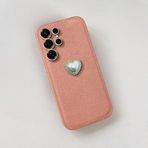 Zebana Samsung Galaxy S24 Ultra ile Uyumlu Kılıf Zebana Velvix Silikon Kılıf Rose Gold