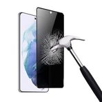 Zebana Samsung Galaxy S8 Plus ile Uyumlu Kılıf Tam Kaplayan Edge Hayalet Ekran Koruyucu Siyah
