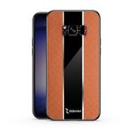 Zebana Samsung Galaxy S8 Plus ile Uyumlu Kılıf Zebana Premium Deri Kılıf Kahverengi