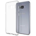 Zebana Samsung Galaxy S8 Plus ile Uyumlu Kılıf Zebana Şeffaf Soft Silikon Kılıf Şeffaf