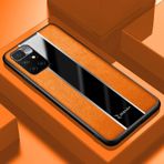 Zebana Xiaomi Redmi 10 2022 Turuncu Premium Deri Cep Telefonu Kılıfı