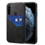 Zebana Xiaomi Redmi Note 8 Siyah Cepli Nubuk Kılıf