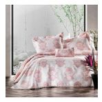 Zebra Casa All Days Damask Pudra Çift Kişilik Yatak Örtüsü