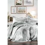 Zebra Casa All Days Damask Yeşil Tek Kişilik Yatak Örtüsü