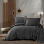 Zebra Casa Carla Çift Kişilik Pike Takımı - Antrasit - 240x260cm