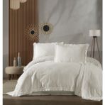 Zebra Casa Carla Çift Kişilik Pike Takımı - Ekru - 240x260cm