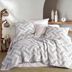 Zebra Casa Claris Çift Kişilik 3 Parça Yatak Örtüsü Takımı Lacivert Renk - 240 x 260 cm