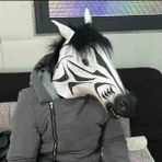 Zebra Cosplay At Baş Maskesi Cadılar Bayramı Partisi Dekorasyon Lateks Hayvan Kostüm Tiyatro Prank Çılgın Festivali Cadılar Bayramı Dekor Aksesuarları (Yurt Dışından) - Renkli - Yok
