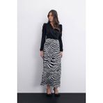 Zebra Desen Etek - Siyah - 38