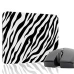 Zebra Desenleri Oyuncu Gaming Mouse Pad Kauçuk Kaymaz Taban Mousepad (V5, 22x18 Small)
