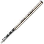 Zebra F-Series Ballpoint Stainless Steel Pen Refill, Medium Point, 1.0mm, Black Ink, 2-Count
