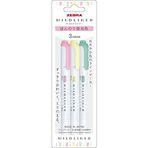ZEBRA floresan kalem Mildliner [paralel ithalat malları] (Hafif floresan 3 renk) WKT7-3C-N