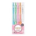 Zebra JJ15-5C-MK Sarasa Klipsli Sütlü Çeşitli Jel Kalem