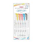 Zebra Mildliner Brush Pen Cift Uclu Fosforlu Kalem N-5C-N
