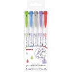 Zebra Mildliner Brush Pen Kalem Set