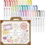 Zebra Mildliner Cift Tarafli Isaretleme Kalemi 35'Li Set - Sinirli Sayida