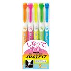 Zebra WKT17-5 C Highlighter Fit 5 Colors