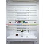 ZebraEvim 250x260 cm Krem Bambu Zebra Perde