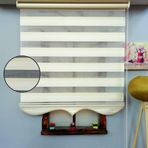 ZebraEvim Krem Bambu 150x260 cm Zebra Perde