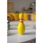 zebu3Design Yaz Teması Dekoratif Bowling Labut Biblo | 20 Cm | Modern Tasarım Raf Objesi