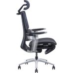 Zec Ofis Plus Ithal Premium Yönetici Koltuğu | Ergonomik File Sırt & Ayarlanabilir Mekanizma - Siyah