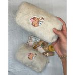 ZeCo Collection Tatlı Melek Capybara Pofuduk Peluş Çanta / Kalemlik / Toparlayıcı / Kalem Kutu